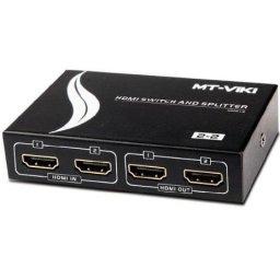 2 in 2 Out HDMI Switch and Splitter