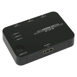 HDCVT Switch HDMI 2.0 3-1 - HDS-B31