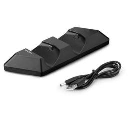 Nitho PS4 SMART CHARGING STATION Charging station for 2 PS4 controllers - charging cable 1m