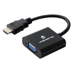 Volkano Annex series HDMI Male to VGA female converter 10cm cable with Sound