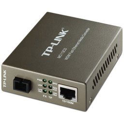 TP-Link 10/100Mbps RJ45 to 100Mbps single-mode SC fibre Converter - TL-MC112CS