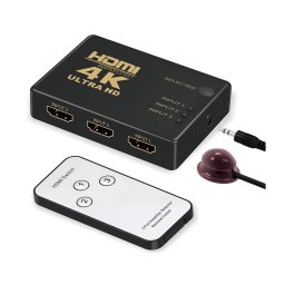 3 Port HDMI Switch with IR