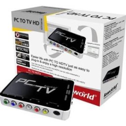 Kworld PC to TV Converter:Support video system NTSC