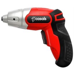 Casals Screwdriver Cordless 10 Piece Set Plastic Red