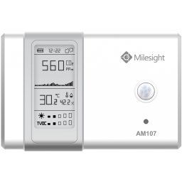 Milesight AM107 Indoor Ambience Monitoring - Temperature / Humidity / Motion / Light / CO2 / TVOC Sensor