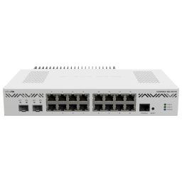 MikroTik Cloud Core 16 Port Gigabit 2SFP+ Passive Cooling Router | CCR2004-16G-2S+PC