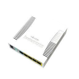 MikroTik SwOS Switch 5 Port Gigabit PoE 1SFP | RB260GSP