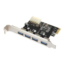 PCI-E USB 3.0 Card 4 Ports - Molex