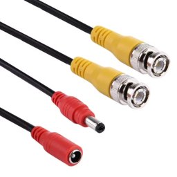 CCTV Camera Cable RG59 + BNC Connectors & DC Power Various Lengths