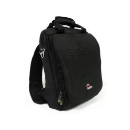 15.4" Laptop Backpack with Dual Zips per Compartment Alberta Sport Black Okion