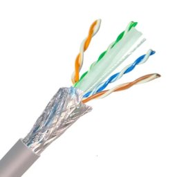 Price per Meter Shielded / Screened CAT6E STP 23 AWG Gigabit Networking Cable