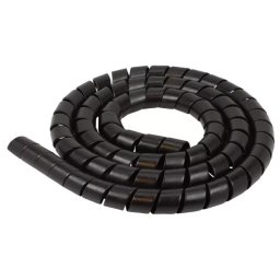 5 Meter 16mm Spiral Wrap Cable Organiser Black