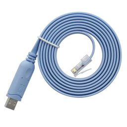 1.5 Meter USB to RJ45 Console Cable FTDI RS232 Cable FT232 Interface Cable for Cisco and other Managed routers/switches