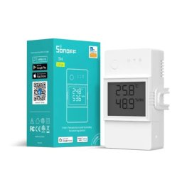Smart Temperature and Humidity Monitoring Smart 20A WIFI Switch Sonoff TH20 Elite