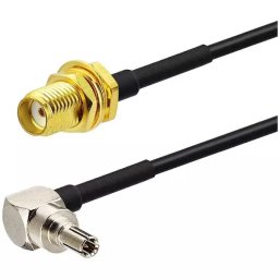 Male CRC9 to SMA Female Adapter or Cable for Router / Access Point Antenna Adapter