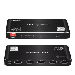 1x4 HDMI v2.0b Splitter with HDR 4k Ultra HD 60hz FullHD 1080p 120Hz & EDID Support