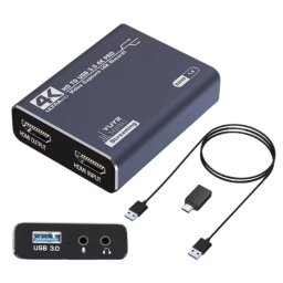 4k UltraHD HDMI Recording Device with HDMI Loop-out USB Powered