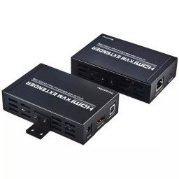 HDMI Extender with KVM Functions over CAT6 Network Cable up to 50 Meters