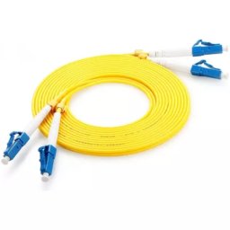 15 Meter Duplex Single Mode Fiber UPC LC-LC Optical Cable Fiber Patch Cord