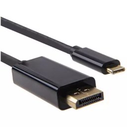 1.8 Meter USB Type C to Displayport Cable 4K Ultra HD Smartphone to PC Screen Mirror