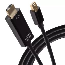 1.8 Meter mini Displayport to HDMI Cable 4k Ultra HD