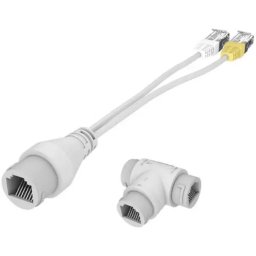 POE / CCTV Camera Splitter Adapter for 2 Devices on 1 Network Cable Network Cable Splitter