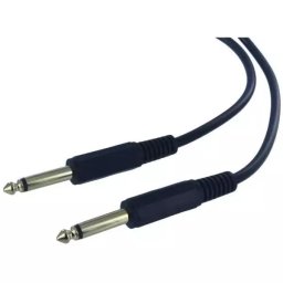 5 Meter 6.35mm Mono Jack to 6.35mm Mono Jack Audio Cable