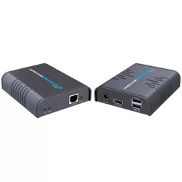 HDMI KVM over Network / IP KVM Extender SET HDBitT v4.0 (Keyboard, Video, Mouse) Unlimited Distances Possible