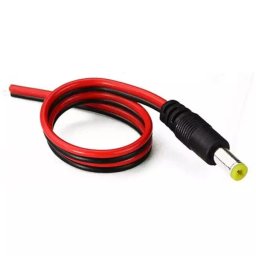 CCTV Camera Power Cable 2 Core DC Power Cable to Male DC 12V Connector
