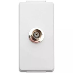 Modular BNC Keystone Wall Plate Insert