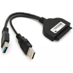 2.5" HDD USB 3.0 SuperSpeed to SATA Adapter cable - Direct USB HDD Use for SATA to USB
