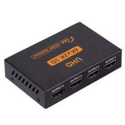 1x4 HDMI Splitter - 4K x 2K Ultra HD Up to 4K 30hz 4 Ports Output