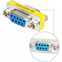 Serial Port Female to Female Coupler / DB9 RS232 Gender Changer