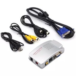 VGA to RCA / VGA to AV Converter (VGA device to Display with RCA inputs)