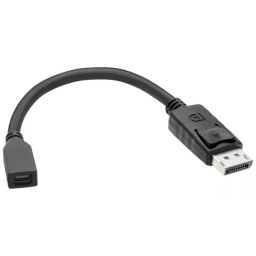 4k Ultra HD Male DisplayPort to mini Displayport Female Adapter Cable