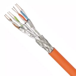 Price per Meter CAT7 Screened Network Cable SSTP Pure Copper Networking Cable