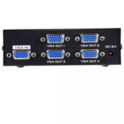 1x4 (4 way) Active / Powered VGA Splitter - 200Mhz (1920 x 1440 resolution / 70Hz)