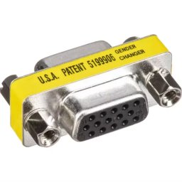 VGA Gender Changer - VGA Female to Female Adapter (HD15 / D-Sub)