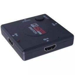 3x1 (3 input ports) Manual HDMI Switch Push Button 1080p