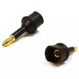 Optical Toslink Female to Male Toslink Mini Adapter - PC 3.5mm Optical, Macbook Pro Audio