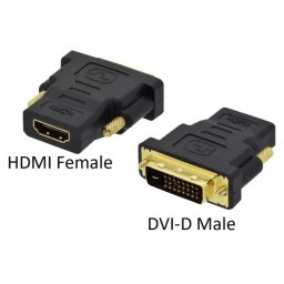 Female HDMI to DVI-D MALE Dual Link adapter