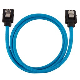 Corsair Premium Sleeved SATA 6Gbps 60cm Cable Blue