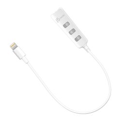 JLA160 Premium Audio Adapter with Lightning Connector White