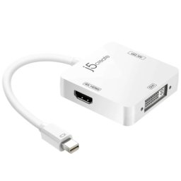 J5create JDA173 mini DisplayPort to 4K DisplayPort/4K HDMI/DVI Adapter