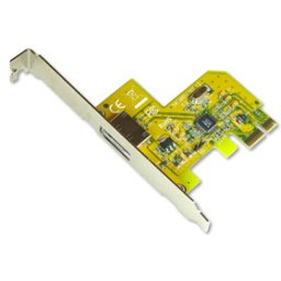 Sunix sata0014 - 1 port external e-SATA PCI-Express Card