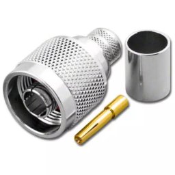 Crimp-on Male LMR400 Connector NType Connector with Female Pin