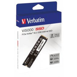 Verbatim VI5000 2TB M.2 2280 PCI-e Gen4 x4 NVMe M.2 Solid State Drive