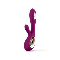 Lelo Soraya Wave Rabbit Vibrator - Purple