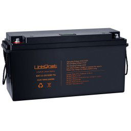 Linkqnet 24v 100ah Lcd Bms Lifepo4 Lithium Battery