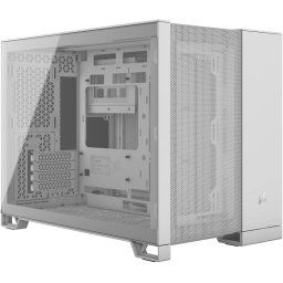 Corsair 2500D Airflow Mid-Tower Dual Chamber ATX PC case - White